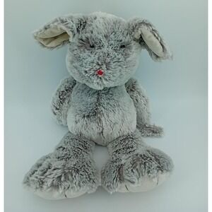 Kaloo Rouge Mouse Plush Large 15" Frosted Brown Stuffed Animal Red Nose Rare